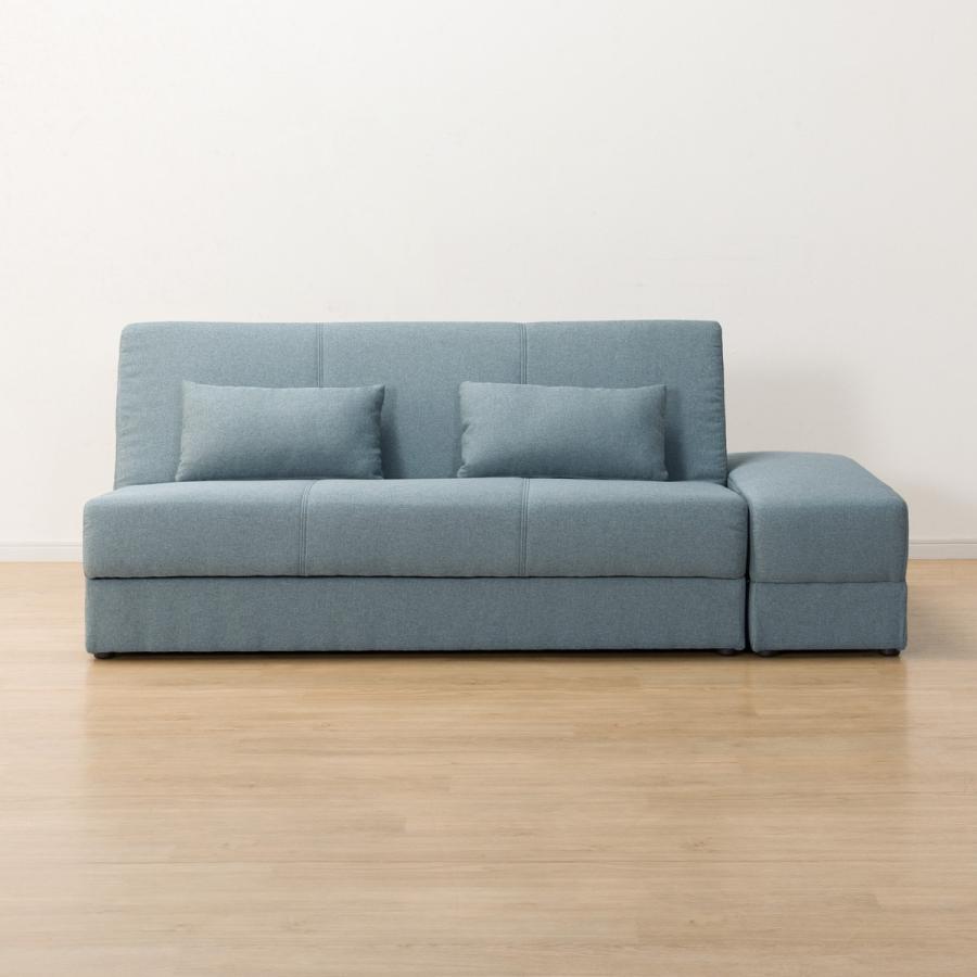 ニトリ 収納付きソファベッド ( メーベル TBL） 布 2人掛け