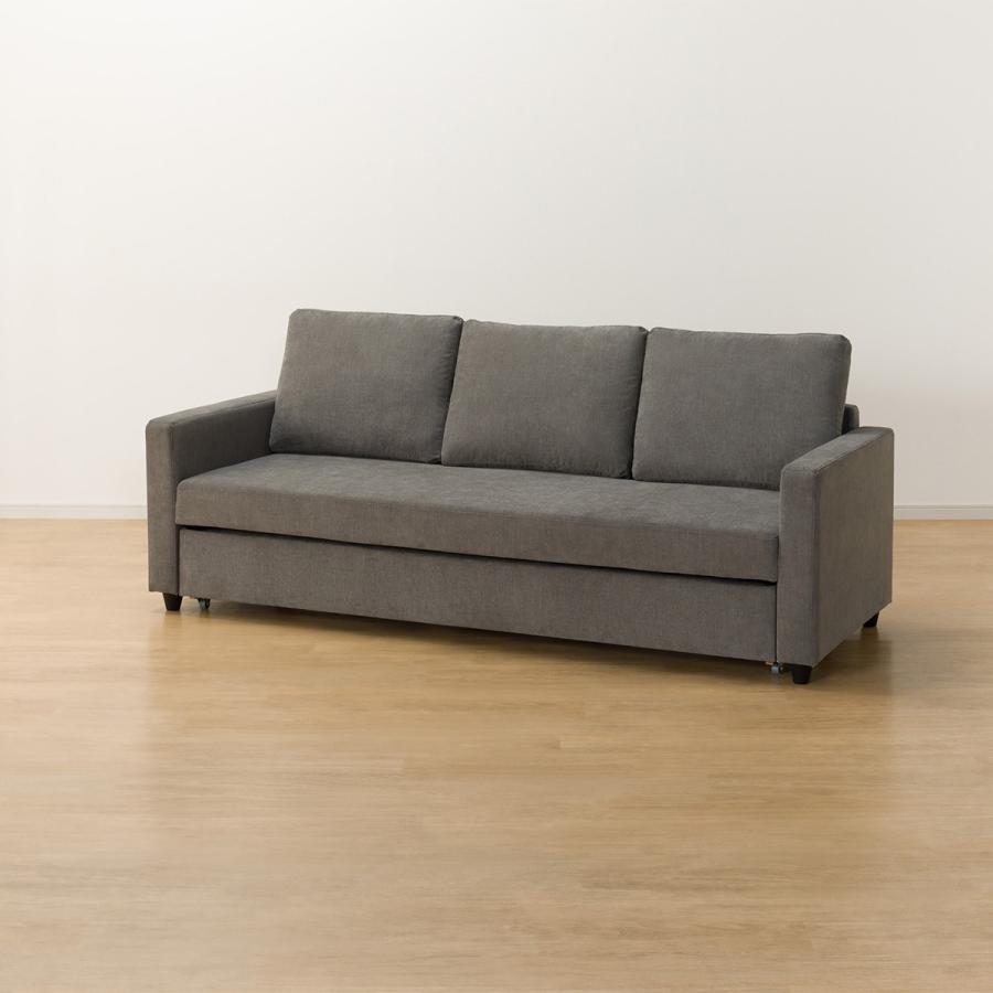 ニトリ（NITORI） ソファー ソファ 3人掛け 布張りソファベッド