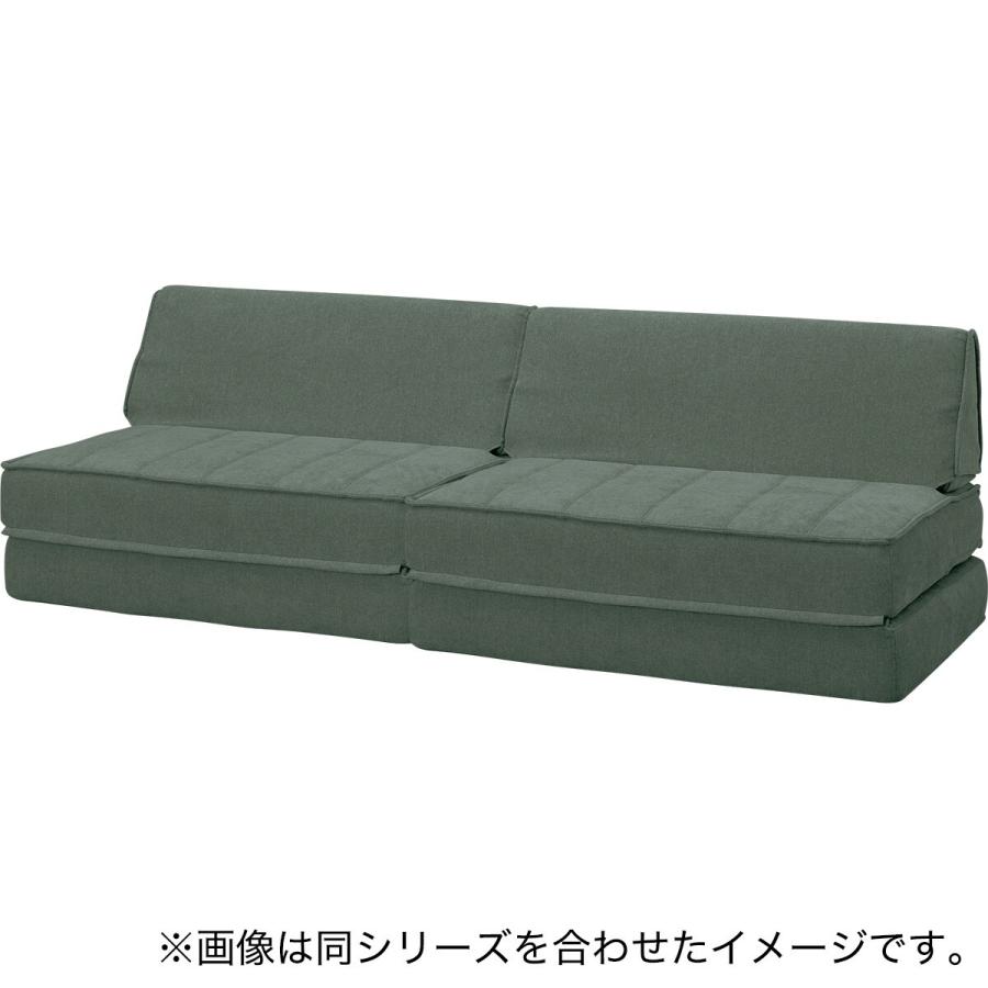 ニトリ　2人掛けソファー　グリーン ニトリ ソファー ソファ 2人掛け 布張りソファ(XL08 GR