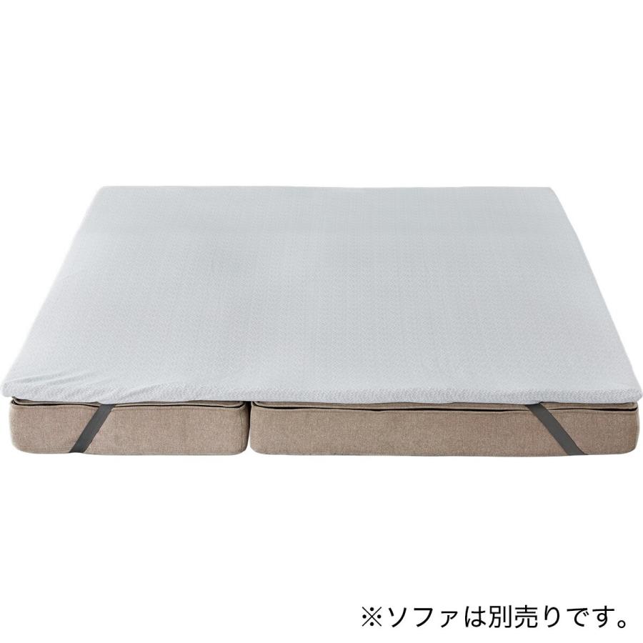 ニトリ　マットレス　トッパー　訳あり ニトリ 低反発マットレス トッパー 幅140×奥行197×高さ2.5cm