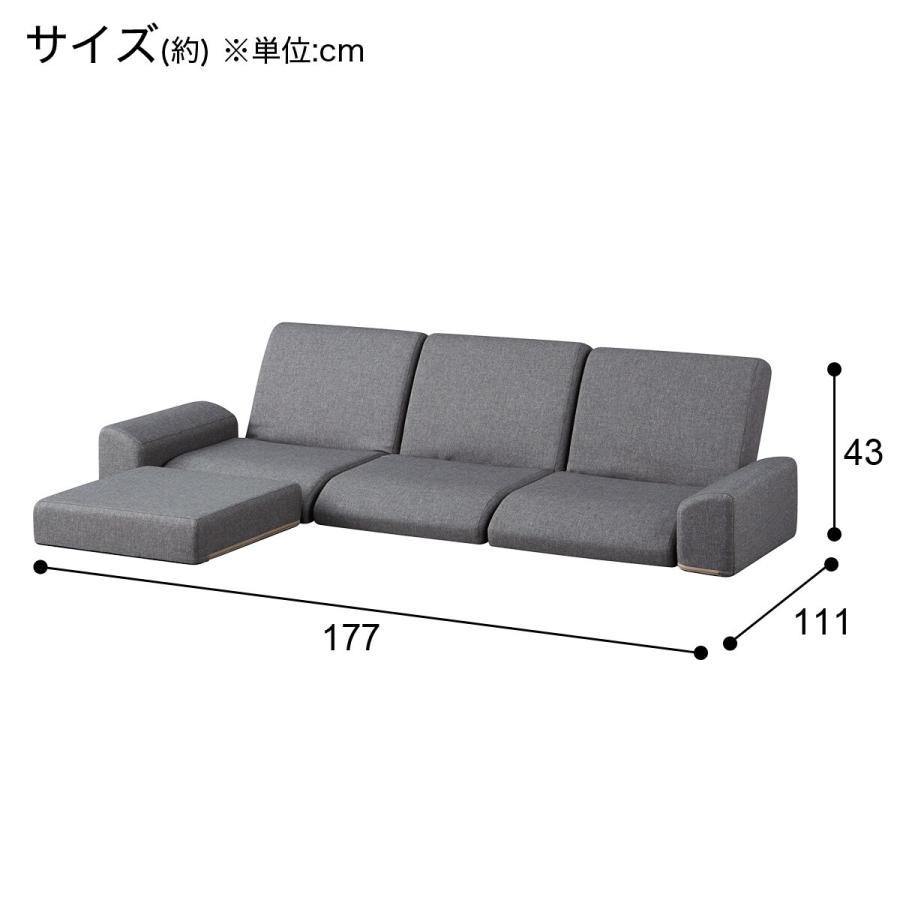 ニトリ ソファー ソファ 布張りローソファ4点セット(CE02 DGY ニトリ ソファー ソファ 布張りローソファ4点セット(CE02 DGY
