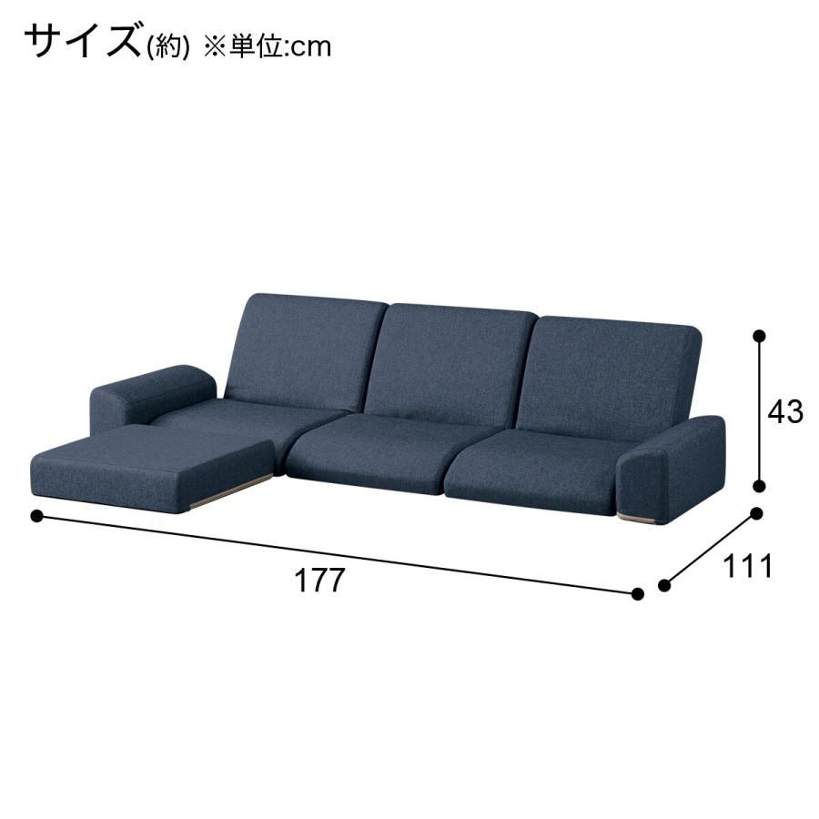 ニトリ ソファー ソファ 布張りローソファ4点セット(CE02 NV ニトリ ソファー ソファ 布張りローソファ4点セット(CE02 NV