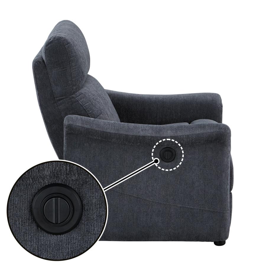 ニトリ（NITORI） ソファー ソファ 電動布張りリクライニング