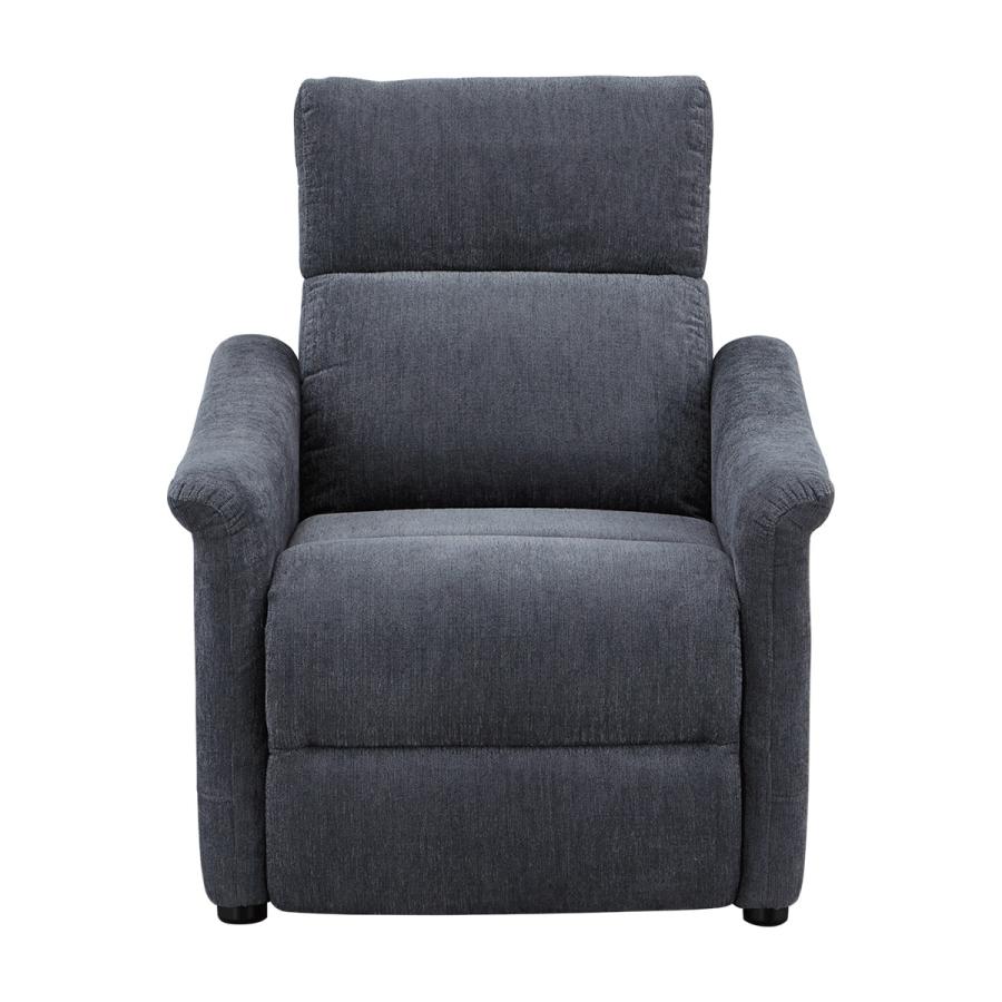 ニトリ　電動リクライニングチェア 電動リクライニングパーソナルチェア + テーブルセット 本革(一部合成