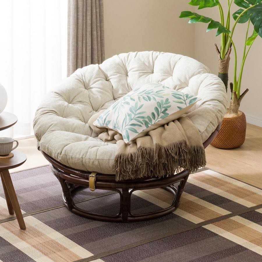 ニトリ　パパサンチェア+スツールセット ニトリ「パパサンチェア」