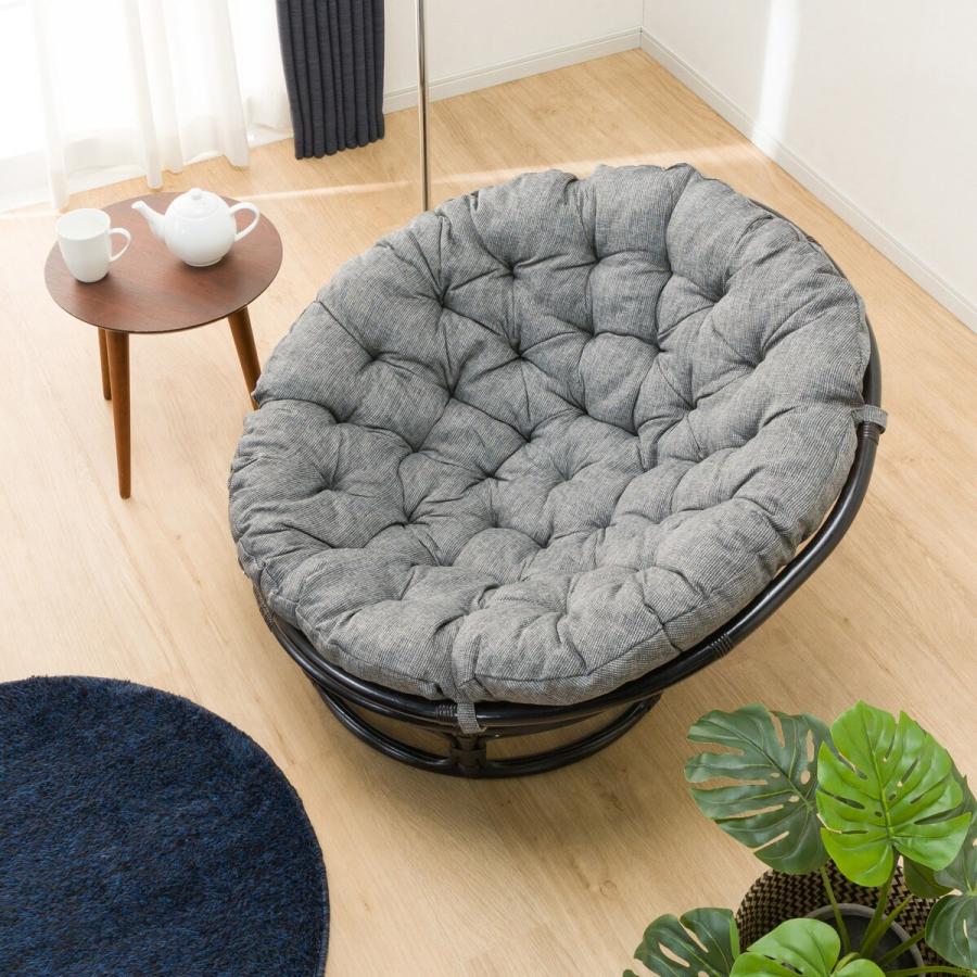 ニトリ パパサンチェア オットマン 2点セット