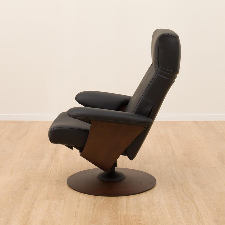 ニトリ パーソナルチェア(KM03 R11100K BK554/BR) ソファ 1人