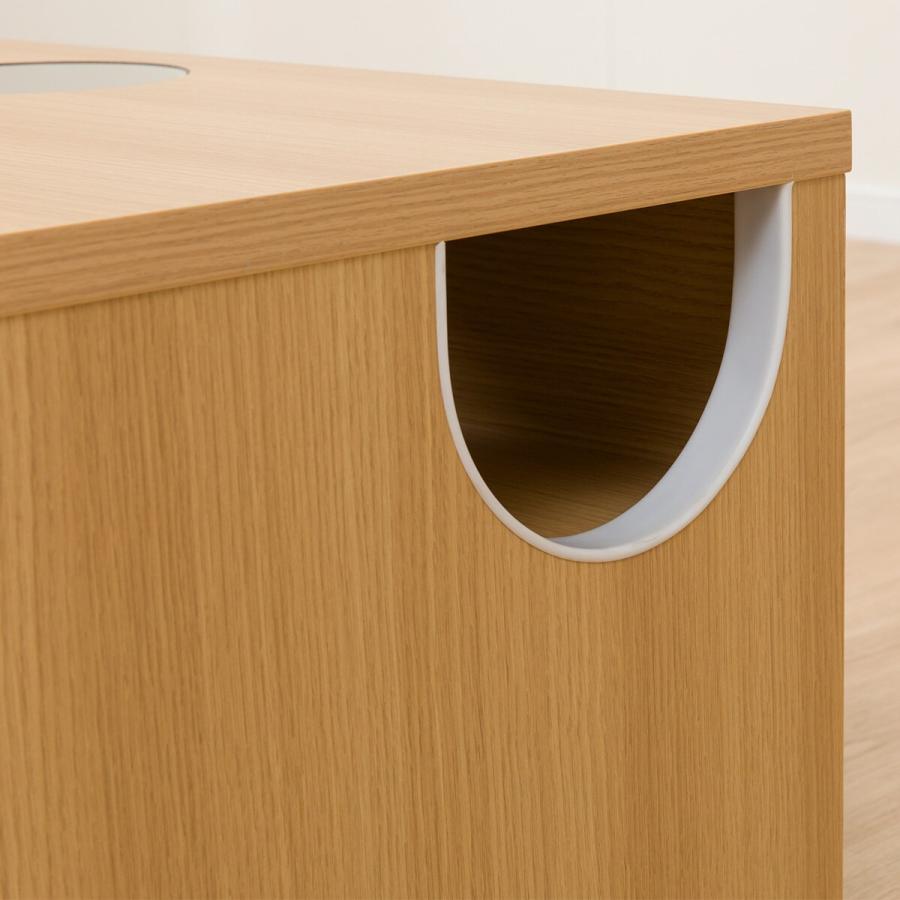 ニトリ モダンウッド調長方形テーブル ニトリ 2WAYテーブル（新しい