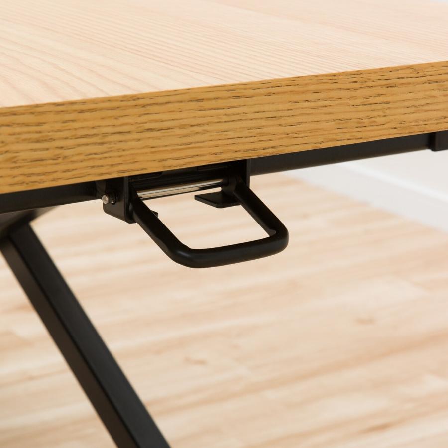 ニトリ 幅120cm 昇降リビングテーブル(アクティブ2 120 LBR ニトリ 幅120cm 昇降リビングテーブル(アクティブ2 120 LBR