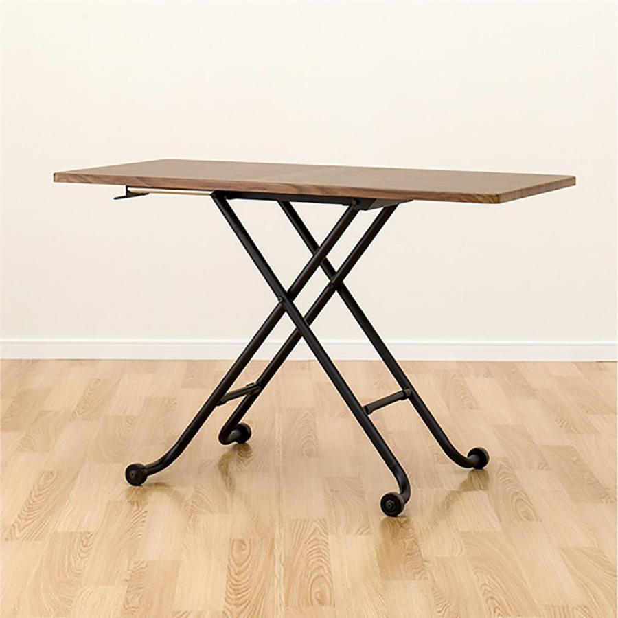 ニトリ 昇降センターテーブル(ライザN MBR/BK) : ニトリ Yahoo