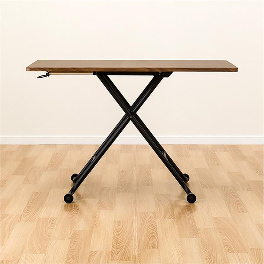 ニトリ（NITORI） 昇降センターテーブル(ライザN MBR/BK) ニトリ期間