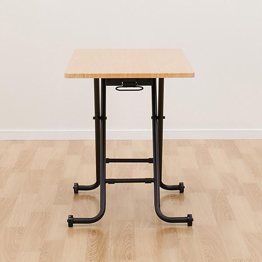 ニトリ 幅110cm 昇降センターテーブル (ライザN LBR/BK ニトリ 幅110cm 昇降センターテーブル (ライザN LBR/BK