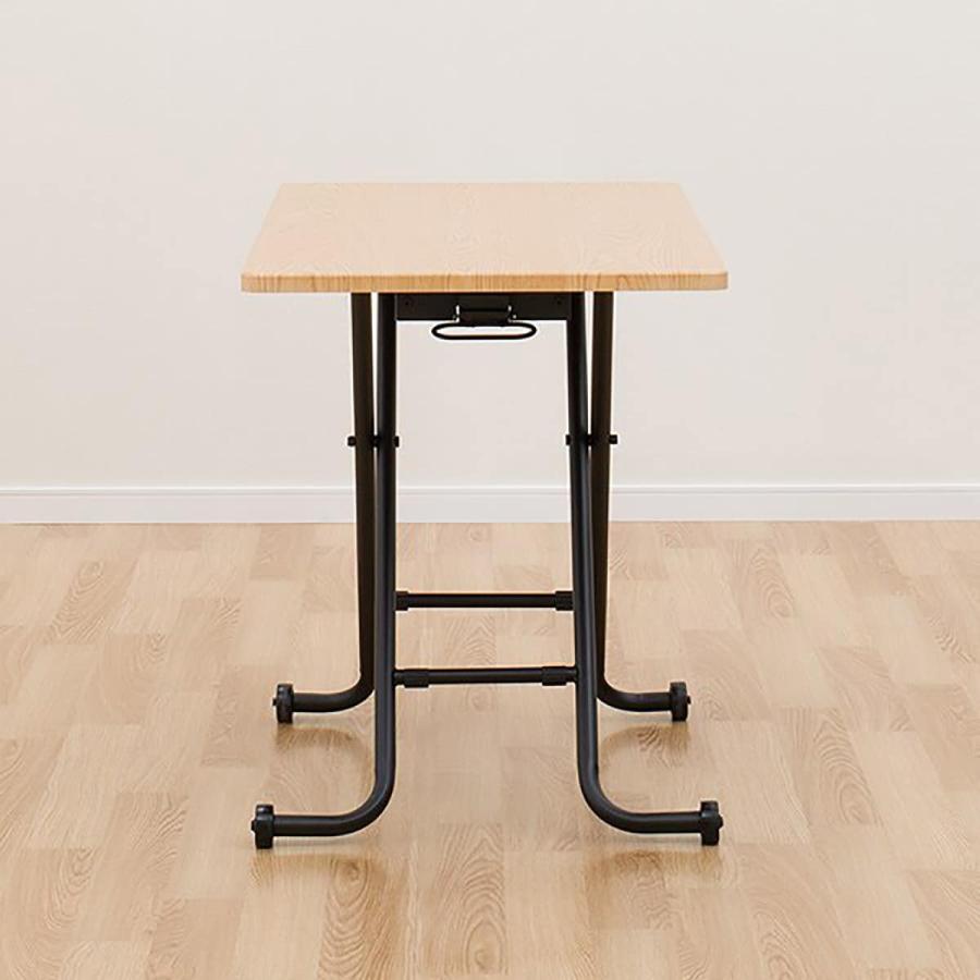 ニトリ 昇降センターテーブル(ライザN LBR/BK) : ニトリ Yahoo