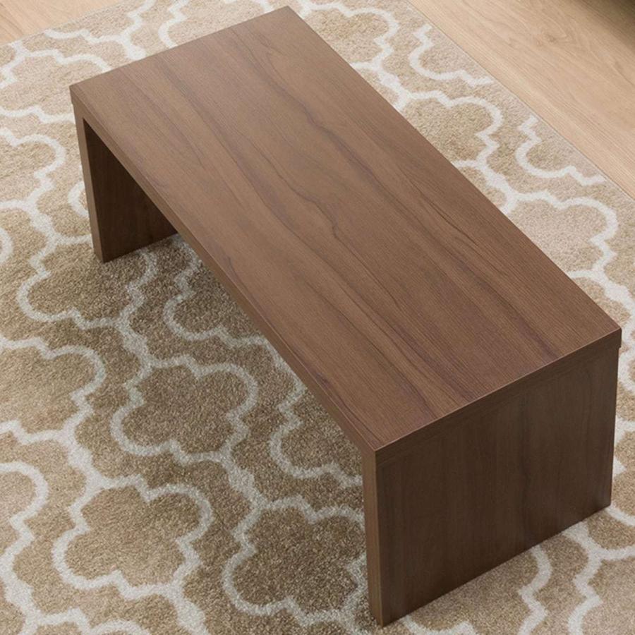 ニトリ（NITORI） 幅105cm センターテーブル(リメア3 10545 MBR