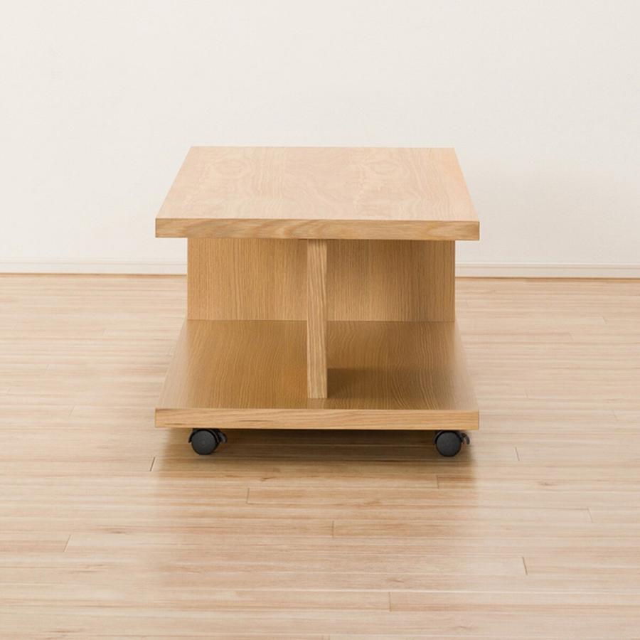 ニトリ（NITORI） 幅120cm センターテーブル(コネクト120 LBR