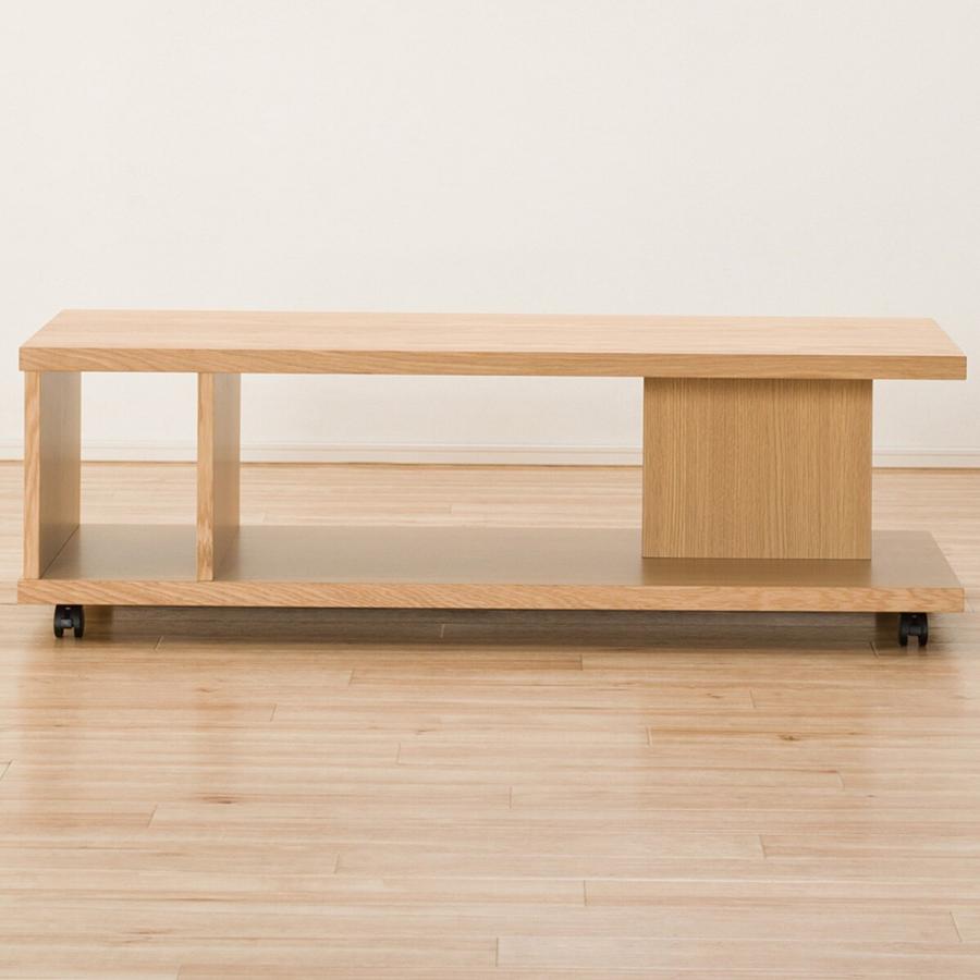 ニトリ（NITORI） 幅120cm センターテーブル(コネクト120 LBR