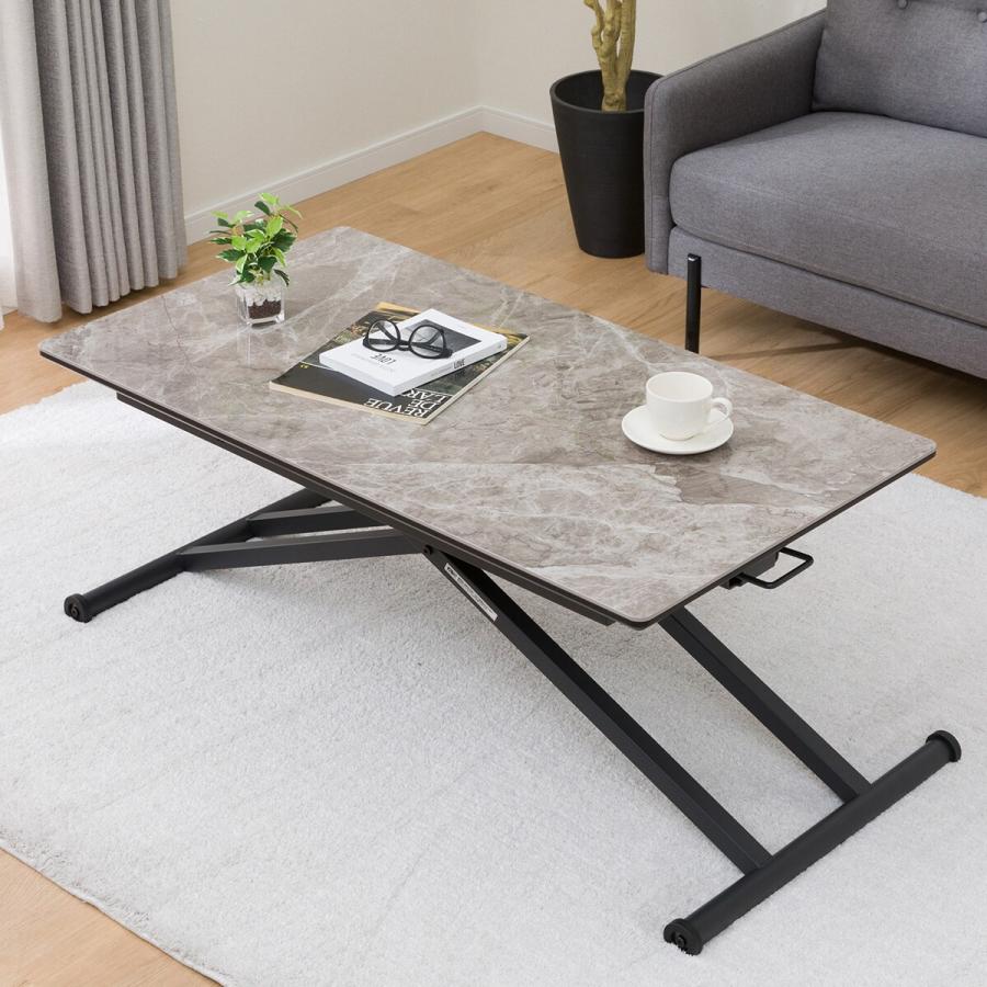 【ニトリ】昇降式 センターテーブル ニトリ 昇降センターテーブル(TA01 MBR) 期間限定価格：9/24まで