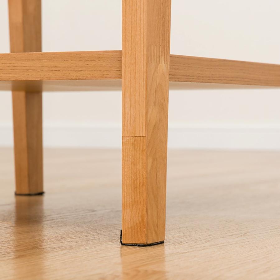 ササさま専用　ニトリアルナス LBR 木製シンプルサイドテーブル 引き出し付き ニトリ 幅40cm フリーテーブル サイドテーブル ベッドテーブル