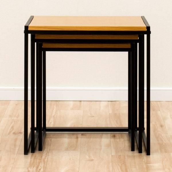 ニトリ（NITORI） 幅45cm ネストテーブル サイドテーブル ナイト