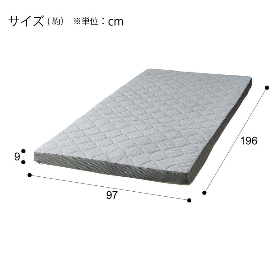 ニトリ マットレス高反発 厚さ9cm 硬め シングル 2段ベッド対応 ニトリ マットレス高反発 厚さ9cm 硬め シングル 2段ベッド対応