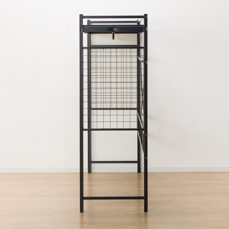 ハンガーシェルフ バジーナjy Bk ニトリ 配送員設置 5年保証 ニトリ Yahoo 店 通販 Yahoo ショッピング