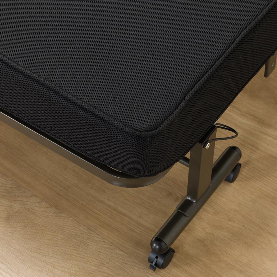 ニトリ ベッド シングル 電動折りたたみベッド(セレサ3本体+