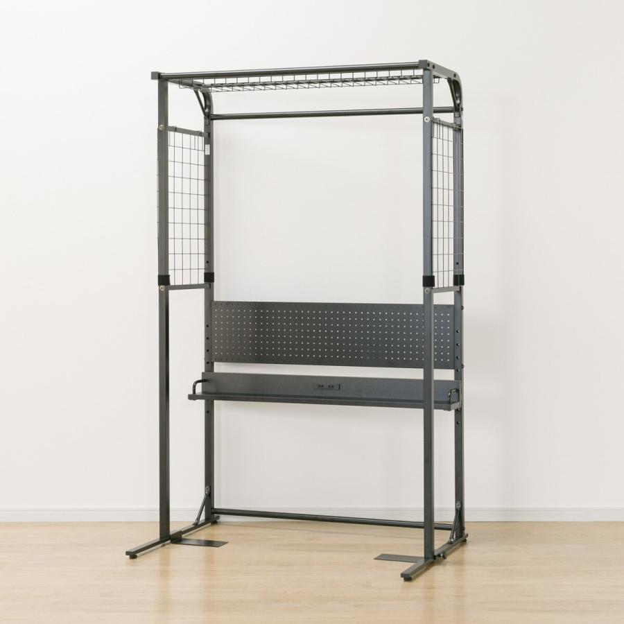 ニトリ ハンガーラック(GM601 BK) 収納 ハンガーラック ワード ニトリ ハンガーラック(GM601 BK) 収納 ハンガーラック ワード