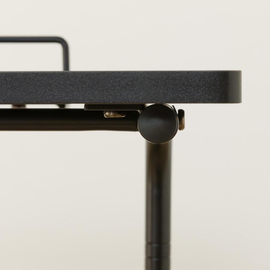 ニトリ（NITORI） 昇降機能付きサイドテーブル(GM601 BK)キャスター