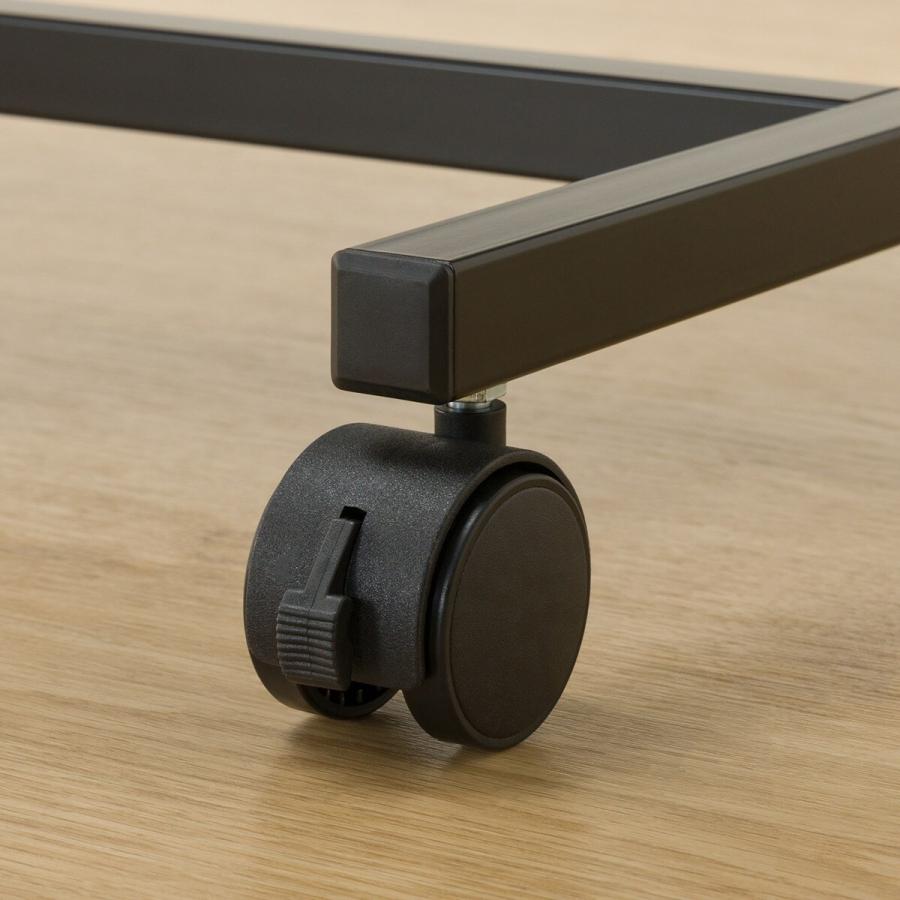 ニトリ（NITORI） 昇降機能付きサイドテーブル(GM601 BK)キャスター