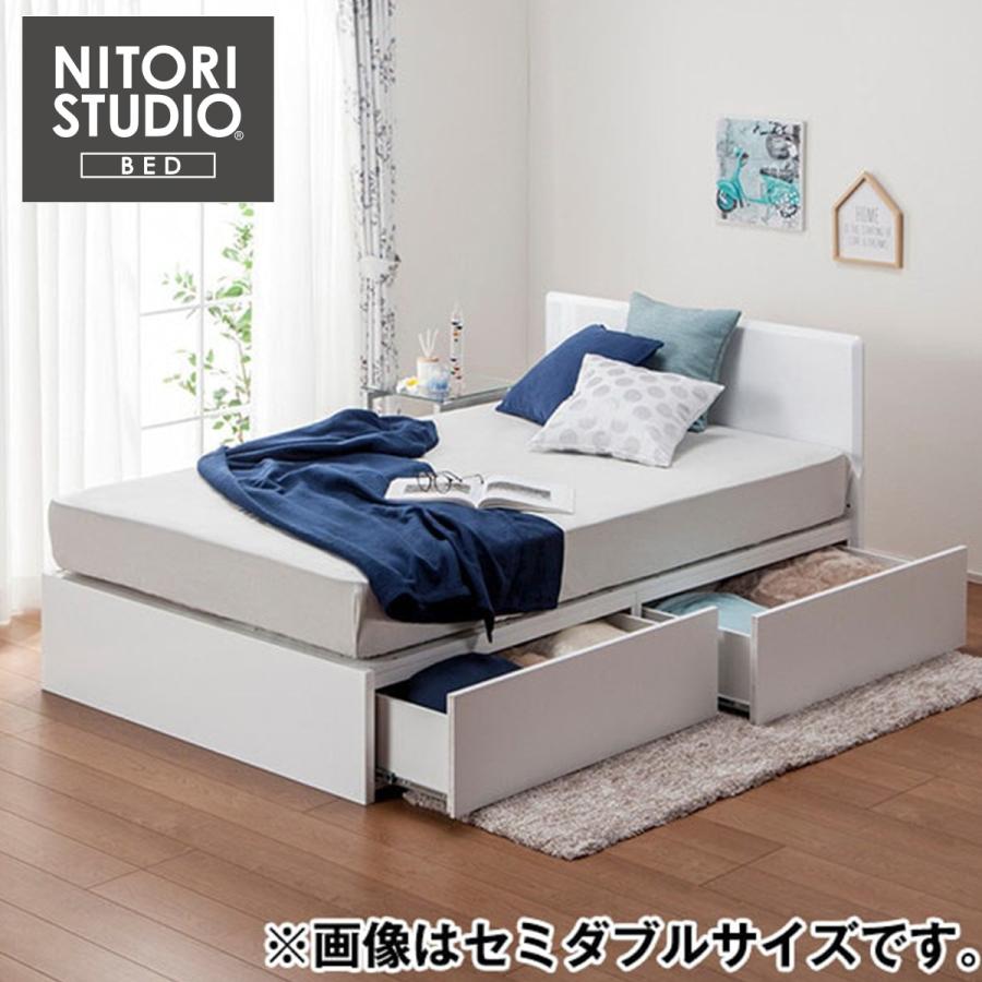 シングル ベッドフレーム メリッサ3 H85 深型 Wh ニトリ 配送員設置 5年保証 ニトリ Yahoo 店 通販 Yahoo ショッピング