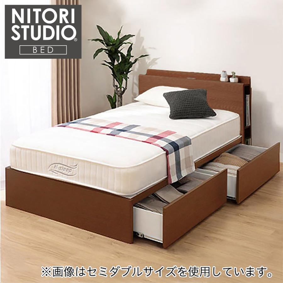 シングル ベッドフレーム(カイト3 深型収納付き/MBR) ニトリ : 2016520  