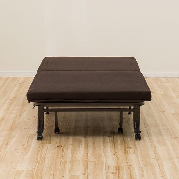 折りたたみベッド ダブルメッシュ2 ニトリ 玄関先迄納品 1年保証 097 ニトリ Yahoo 店 通販 Yahoo ショッピング