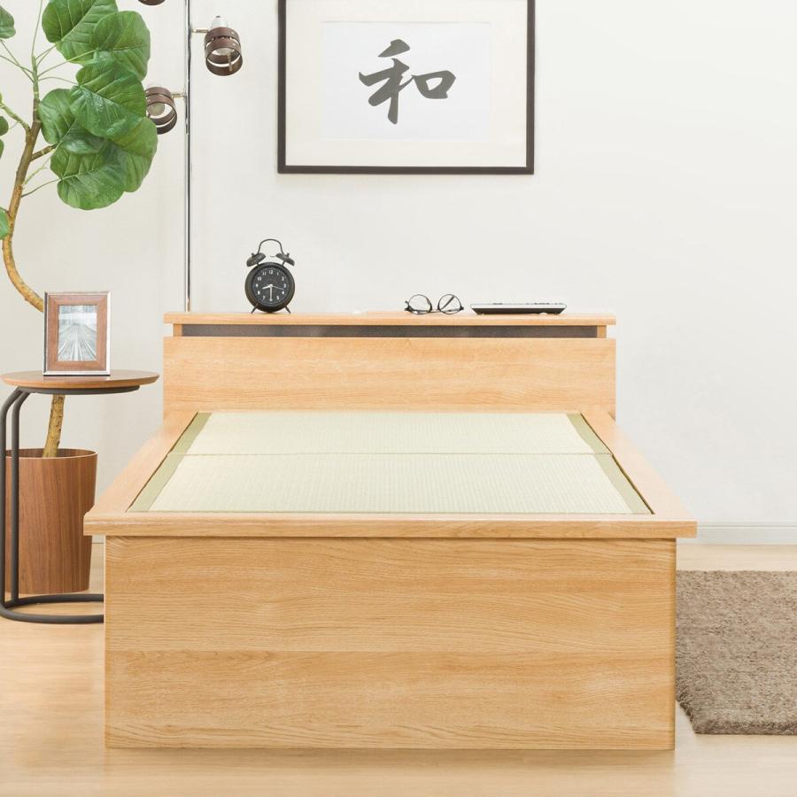 ニトリ ベッド シングル畳ベッド(シデンDH C38 LBR)引出し収納 ニトリ ベッド シングル畳ベッド(シデンDH C38 LBR)引出し収納