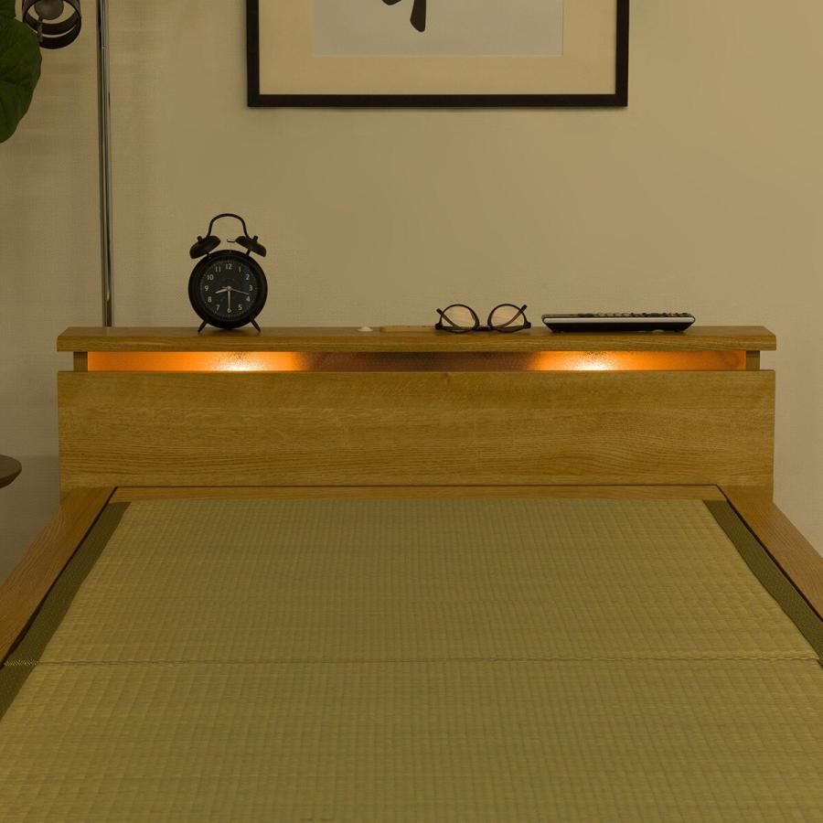 ニトリ ベッド シングル畳ベッド(シデンDH C38 LBR)引出し収納 ニトリ ベッド シングル畳ベッド(シデンDH C38 LBR)引出し収納