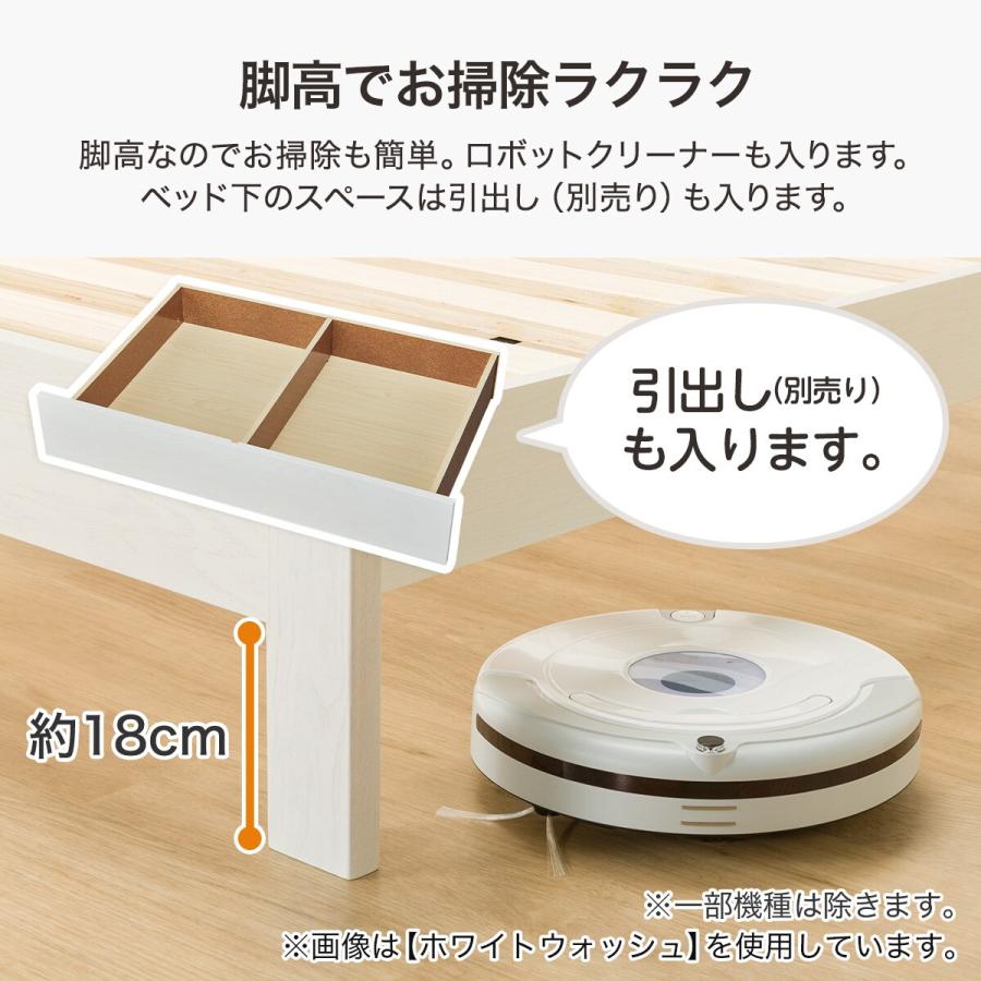 ニトリ（NITORI） ベッド すのこシングルベッドフレーム(BN-001 MBR