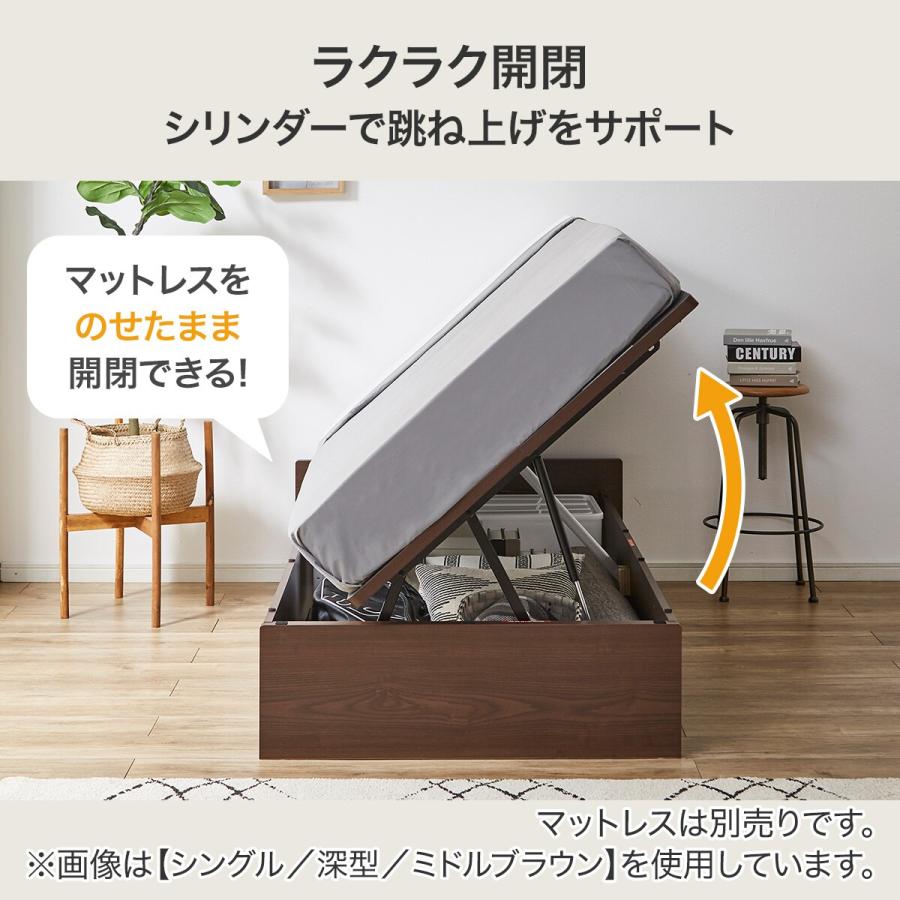 ニトリ ベッド シングルベッドフレーム(OP KG HL ヨコ 深型 MBR ニトリ ベッド シングルベッドフレーム(OP KG HL ヨコ 深型 MBR