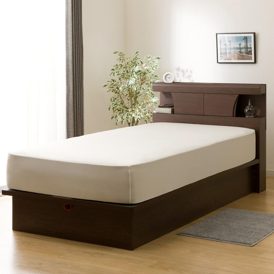 美品】ニトリ、シングルベッドフレーム、大容量引出し付き、引き取り