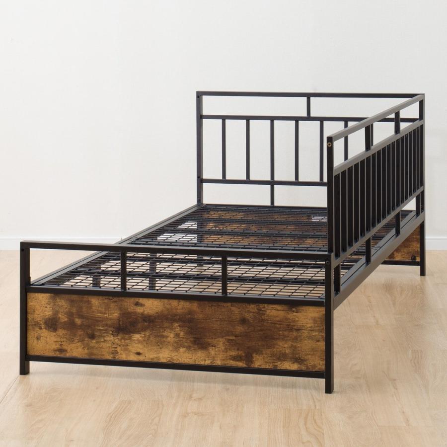 ニトリ（NITORI） カウチベッド すのこ メッシュ床板(ステインBK/MBR