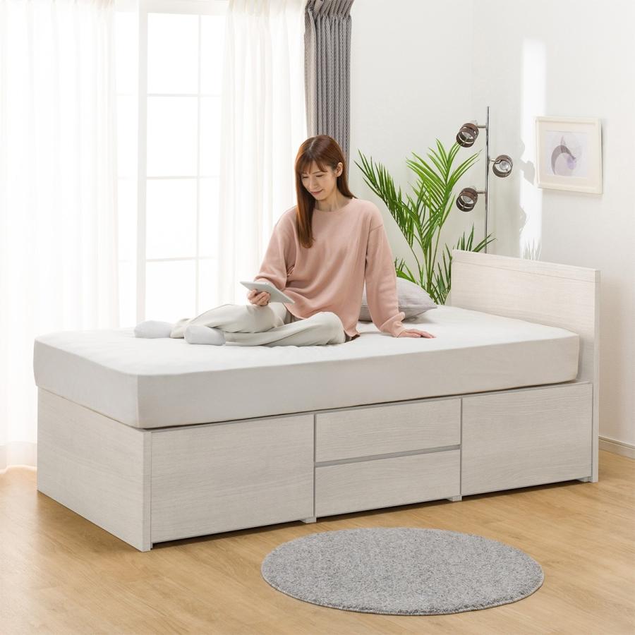 ニトリ（NITORI） ベッド すのこシングルベッドフレーム (N-ジオF WW