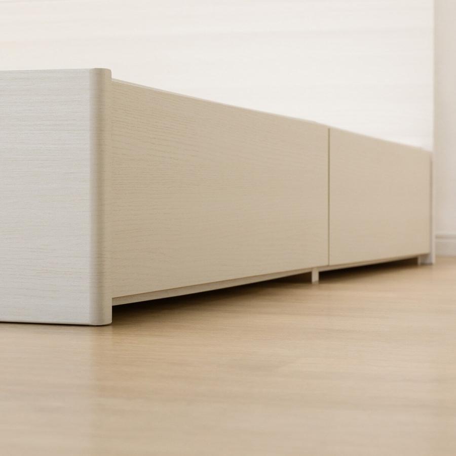 ニトリ（NITORI） シングルすのこベッドフレーム(EB-002 引出し収納