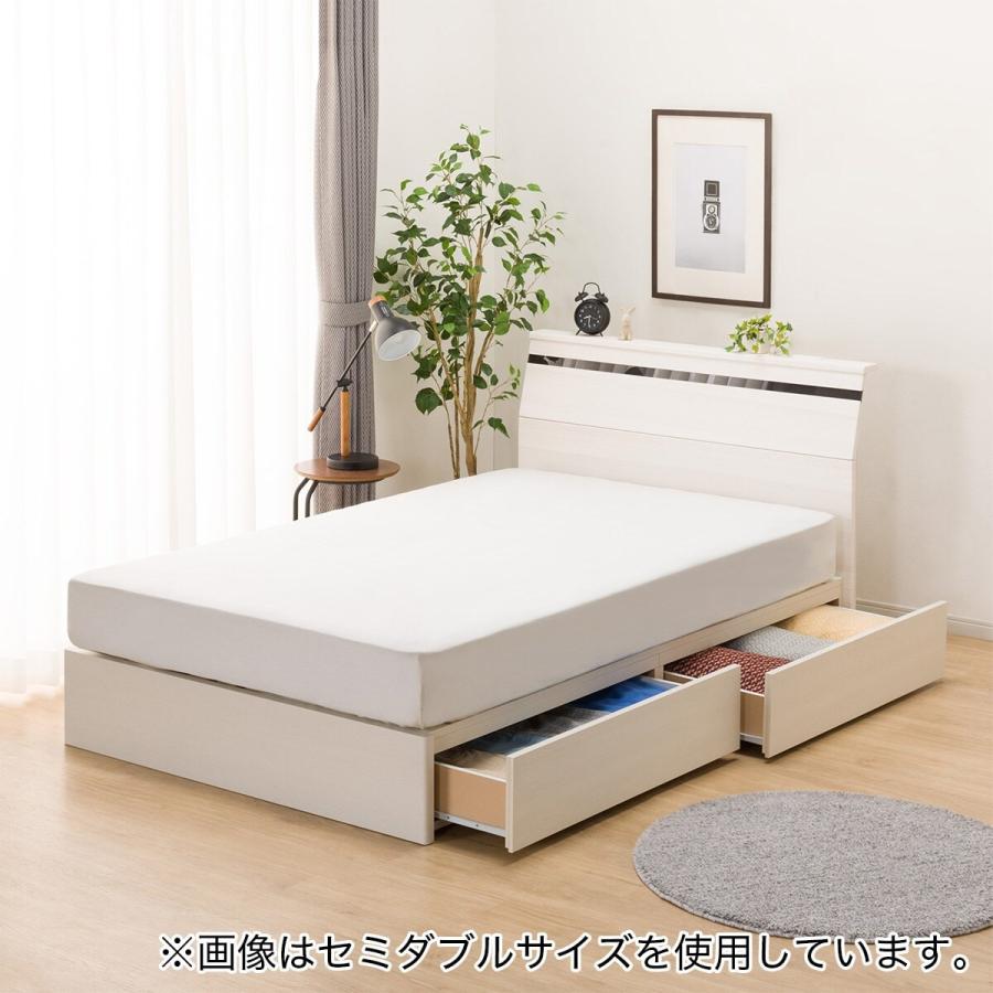 ニトリ（NITORI） シングルすのこベッドフレーム(EB-002 引出し収納