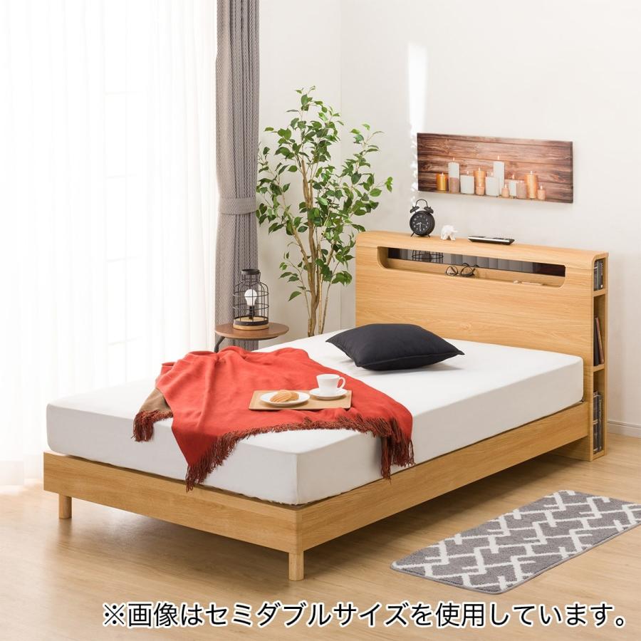 ニトリ ベッド シングルベッドフレーム(EB-003 LBR LEG/LOW ニトリ ベッド シングルベッドフレーム(EB-003 LBR LEG/LOW