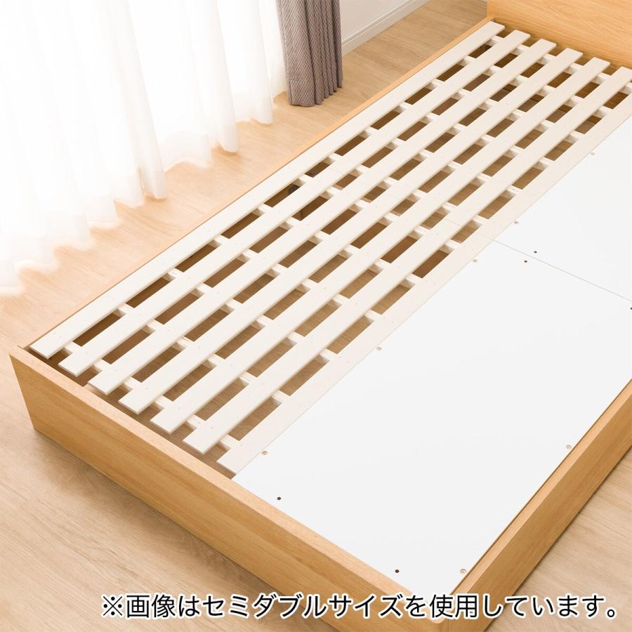 ニトリ（NITORI） シングルすのこベッドフレーム(EB-003 引出し収納