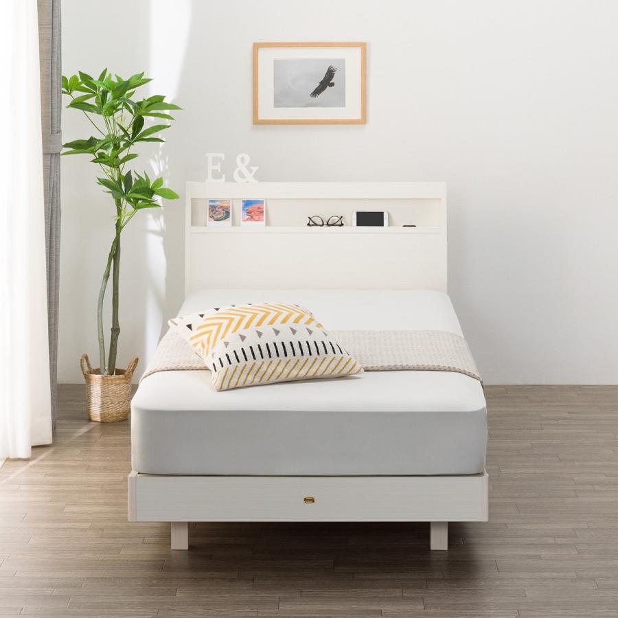 ニトリ（NITORI） ベッド シングルベッドフレーム（シエラスリム