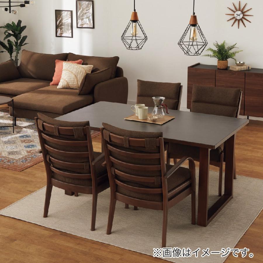 ニトリ ダイニングチェア(Nコレクション C-27肘付き MBR/AQ-BR ニトリ ダイニングチェア(Nコレクション C-27肘付き MBR/AQ-BR