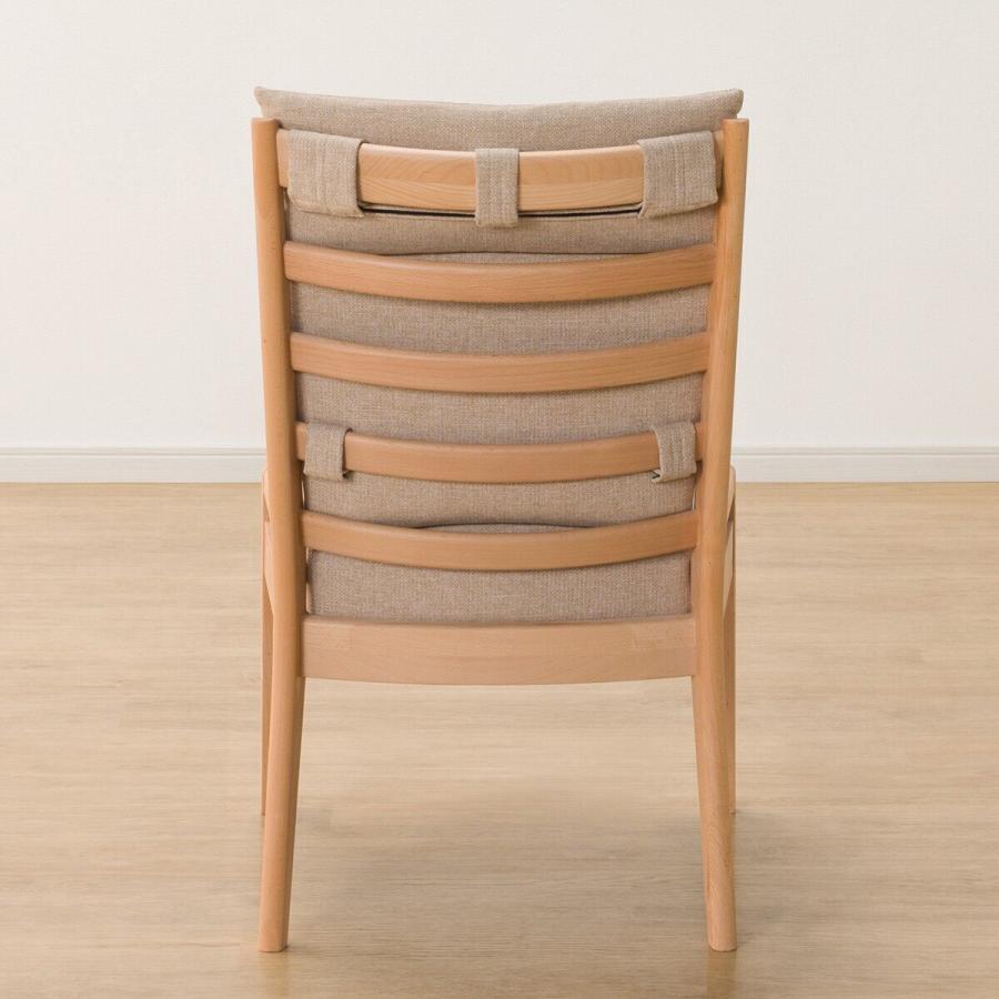 ニトリ 傷・汚れに強いファブリック ダイニングチェア(N