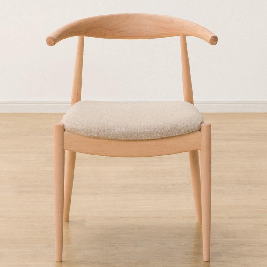 ニトリ　ダイニングチェア　(Nコレクション C-01D NA/NSF-BE) ニトリ 傷・汚れに強いファブリック ダイニングチェア(N