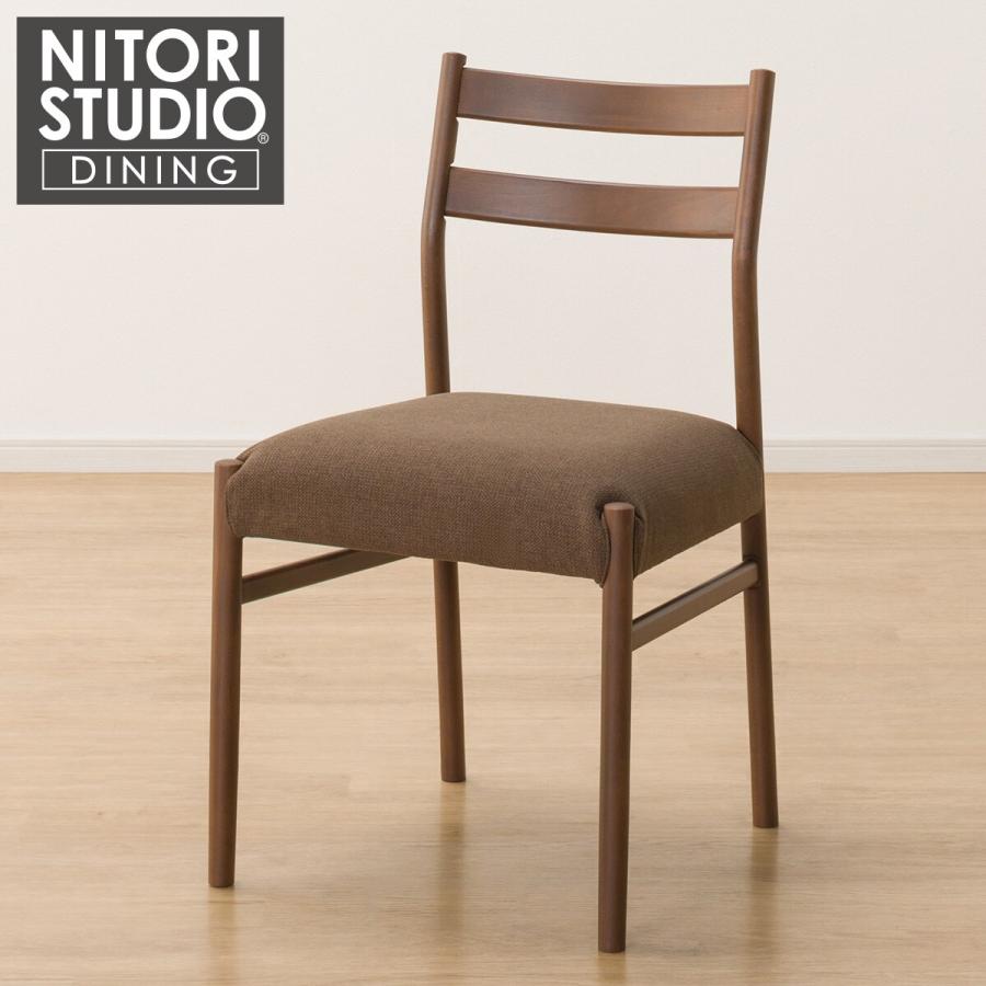 ニトリ ダイニングチェア(Nコレクション C-34H MBR/AQ-BR ニトリ ダイニングチェア(Nコレクション C-34H MBR/AQ-BR