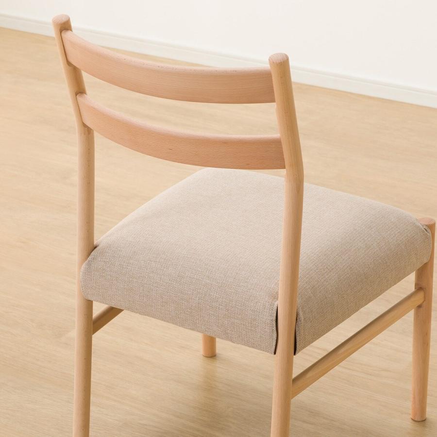 ニトリ 傷・汚れに強いファブリック ダイニングチェア(N