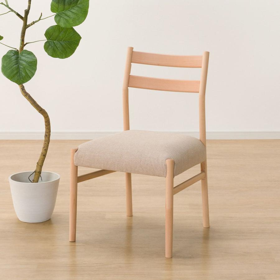 ニトリ 傷・汚れに強いファブリック ダイニングチェア(N